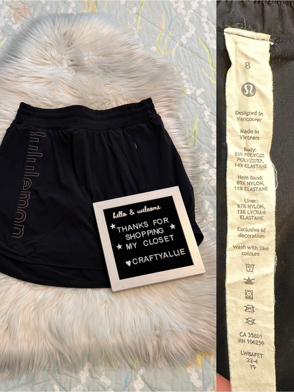 Lululemon Hotty Hot High-Rise Skirt *Long
Black / PANTONE 8042 C | Women’s 8